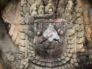 Asisbiz Garuda and Lion Bas reliefs Terrace of the Elephants 24