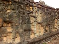 Asisbiz Terrace of the Elephants Bas reliefs hunting scenes 02