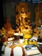 Asisbiz Chinese Buddhist Bodhisattva wooden statue Jade Buddha Temple 01