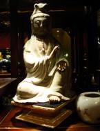 Asisbiz Porcelain Bodhisattva statue Jade Buddha Temple shop 05
