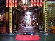 Asisbiz Jade Buddha Temple annex Bodhisattva statues and meditation area 06