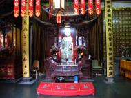 Asisbiz Jade Buddha Temple annex Bodhisattva statues and meditation area 07