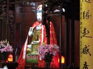 Asisbiz Jade Buddha Temple annex Bodhisattva statues and meditation area 10