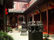 Asisbiz Jade Buddha Temple entrance section downstairs bronze artifacts and monuments 04