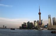 Asisbiz Oriental Pearl Tower Skyscraper viewed from the Bund promenade Lujiazui Pudong China 32