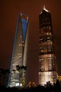 Asisbiz Wiki Shanghai World Financial Center (left) and Jinmao Tower (right)
