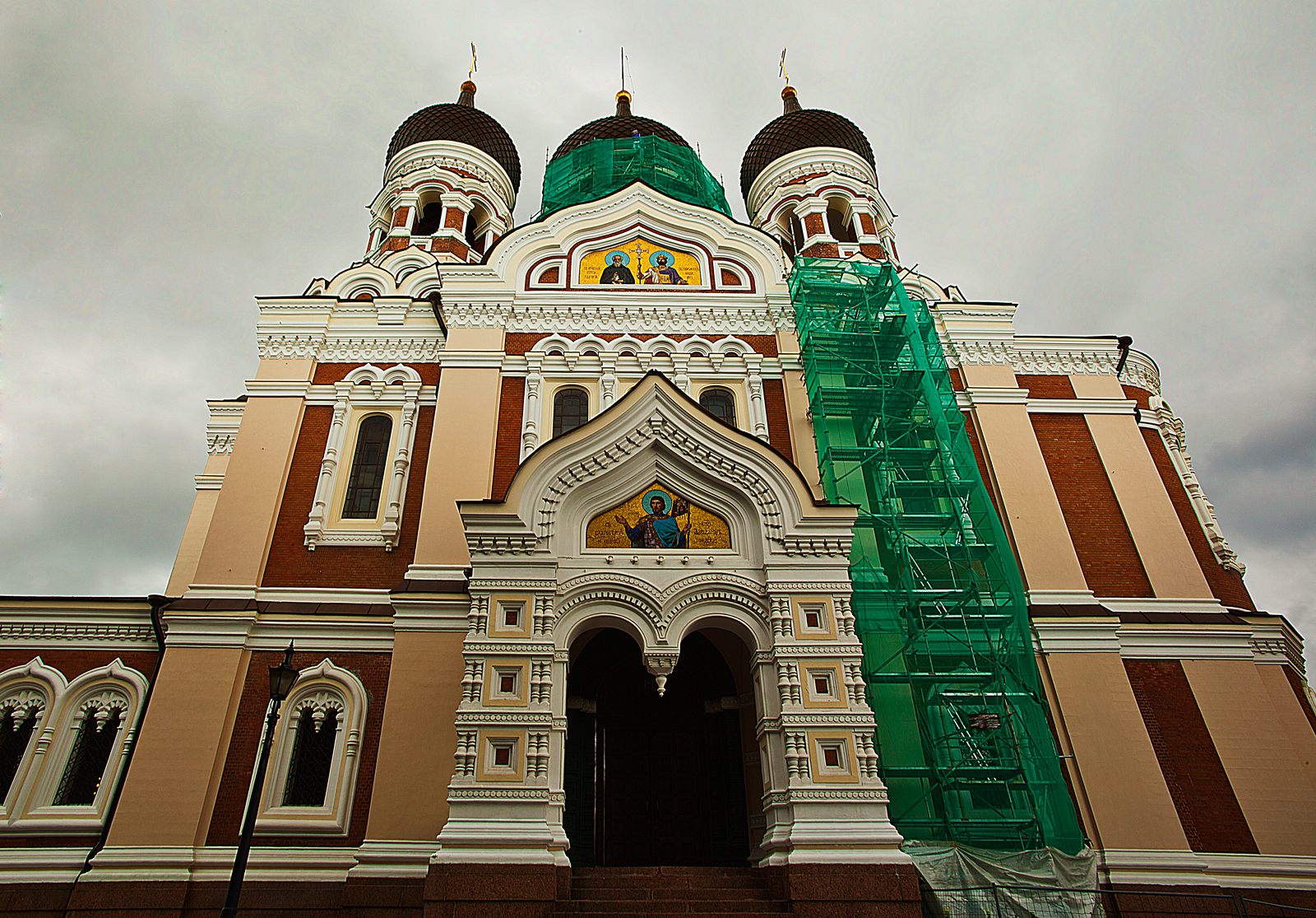 Alexander Nevsky Cathedral built around 1894 east entrance Tallinn Harju Estonia 02