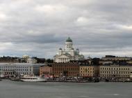 Asisbiz Helsinki Cathedral seen from Helsinki harbor Finland 01