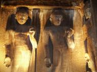 Asisbiz Marathwada Ajanta Caves Buddha carvings India Apr 2004 02