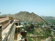Asisbiz Rajasthan Jaipur Amber Fort panoramic views India Apr 2004 11