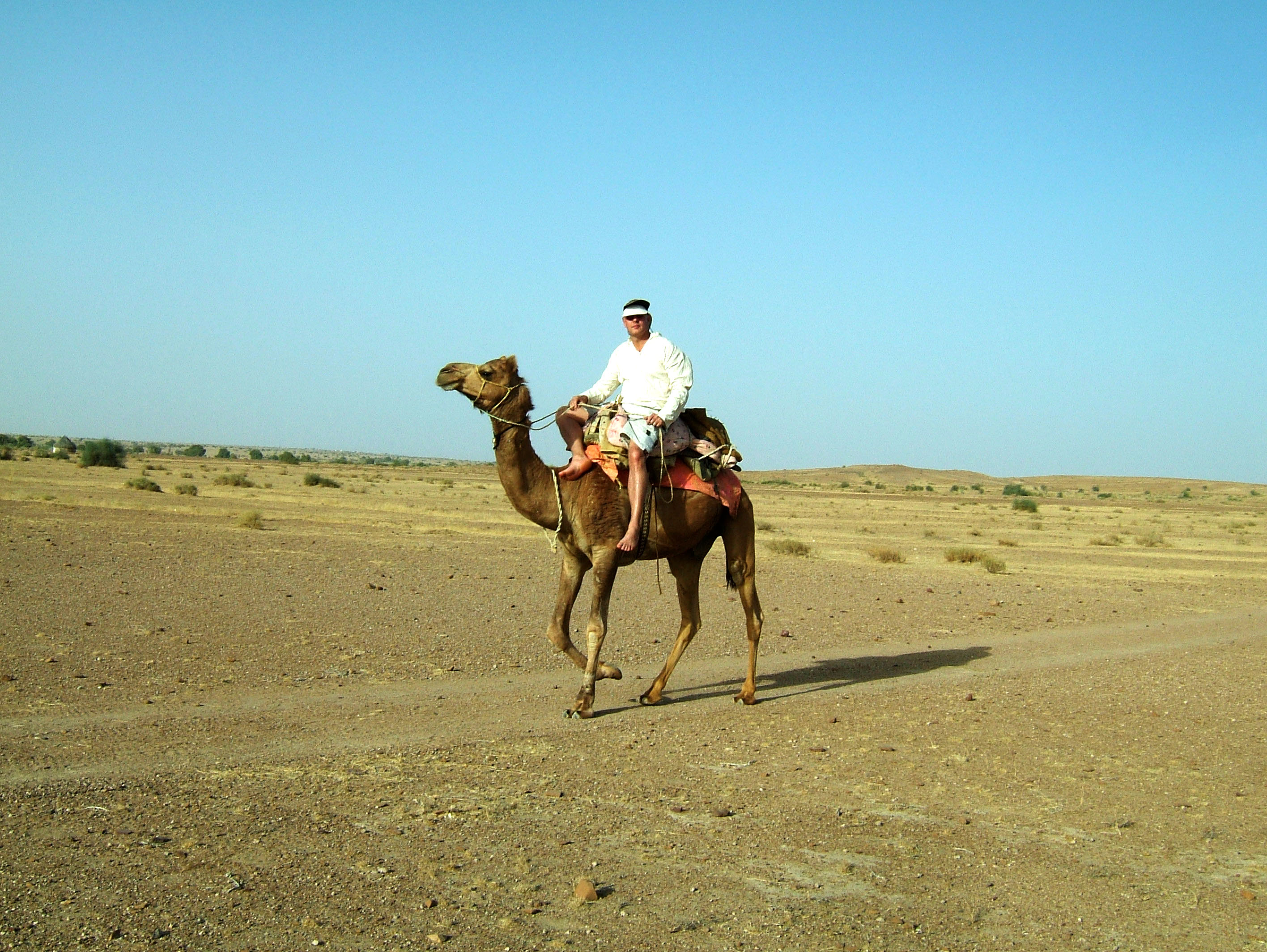 Rajasthan Jaisalmer Camel Safari Thar Desert India Apr 2004 14