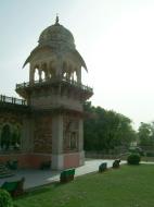 Asisbiz Rajasthan Jaipur Albert Hall Museum cupola towers India Apr 2004 02