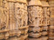 Asisbiz Rajasthan Jaisalmer Fort Jain Temple wall engravings India Apr 2004 02