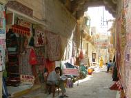 Asisbiz Rajasthan Jaisalmer Fort shops India Apr 2004 03