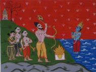 Asisbiz Art Painting Parshuramsaraswats