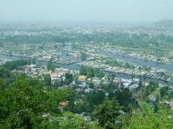 Asisbiz Kashmir panoramic view of Dal Lake and the city of Srinagar India Apr 2008 01