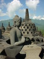 Asisbiz Java Yogyakarta Yogya Borobudur Pagoda Buddhas Aug 2000 01