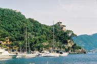 Asisbiz Travel photos featuring the marina around panoramic Portofino Tigullio Gulf Liguria Italy 07