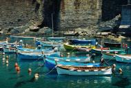 Asisbiz Travel photos of the local fishing boats around Rapallo Italy 01