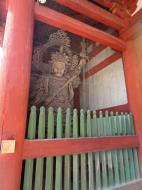 Asisbiz 1 Todai ji Buddhist temple complex middle gate guardian statues 02