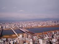 Asisbiz NTT Bridge and Juso Bridge Osaka Japan Nov 2009 02