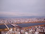 Asisbiz NTT Bridge and Juso Bridge Osaka Japan Nov 2009 04