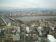 Asisbiz NTT Bridge and Juso Bridge Osaka Japan Nov 2009 08