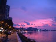 Asisbiz Penang Promenade Sunset Mar 2001 01