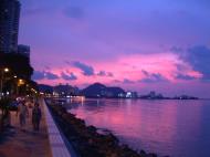 Asisbiz Penang Promenade Sunset Mar 2001 02