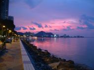 Asisbiz Penang Promenade Sunset Mar 2001 03