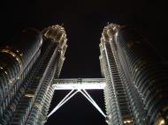 Asisbiz KL Petronas Twin Towers Malaysia at Night Mar 2001 09