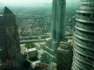 Asisbiz KL Petronas Twin Towers Malaysia observation deck views Mar 2001 09