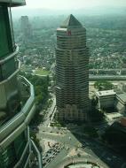 Asisbiz KL Petronas Twin Towers Malaysia observation deck views Mar 2001 18