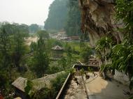 Asisbiz Ipoh Sam Poh Tong Monastery Temple views Jul 2000 01