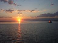 Asisbiz Sunset on Ayeyarwady River or Irrawaddy River Dec 2000 01