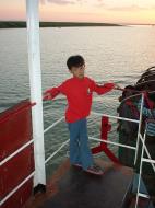 Asisbiz Sunset on Ayeyarwady River or Irrawaddy River Dec 2000 17