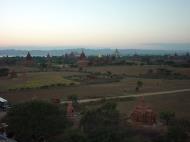 Asisbiz Myanmar Bagan sunset panoramic views Dec 2000 42