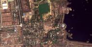 Asisbiz 1 Hlwaga Lake Pagoda Mingaladon Yangon Myanmar satellite photo 03