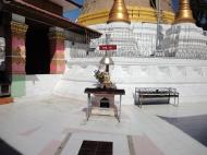 Asisbiz Hlwaga Lake Pagoda main stupa Mingaladon Yangon Myanmar Jan 2010 01