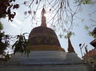 Asisbiz Hlwaga Lake Pagoda main stupa Mingaladon Yangon Myanmar Jan 2010 03