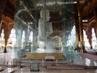 Asisbiz Loka Chantha Abhaya Labhamuni Marble Buddha enshrined Minidhamma Hill Insein 02