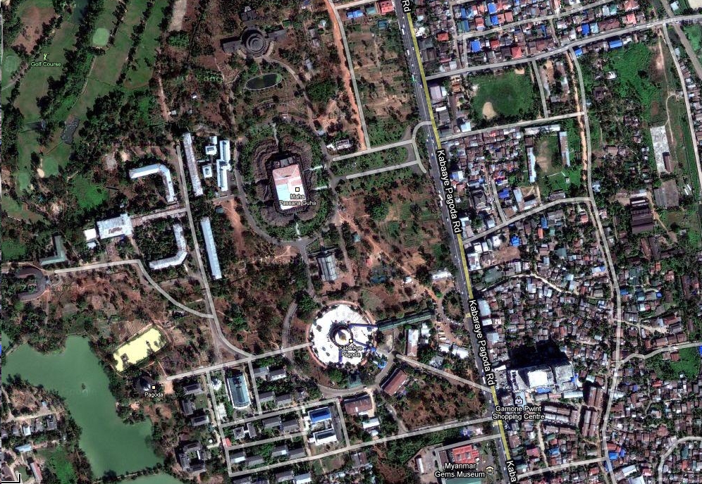 1 Satellite image Kabar Aye Pagoda Peace Pagoda 02