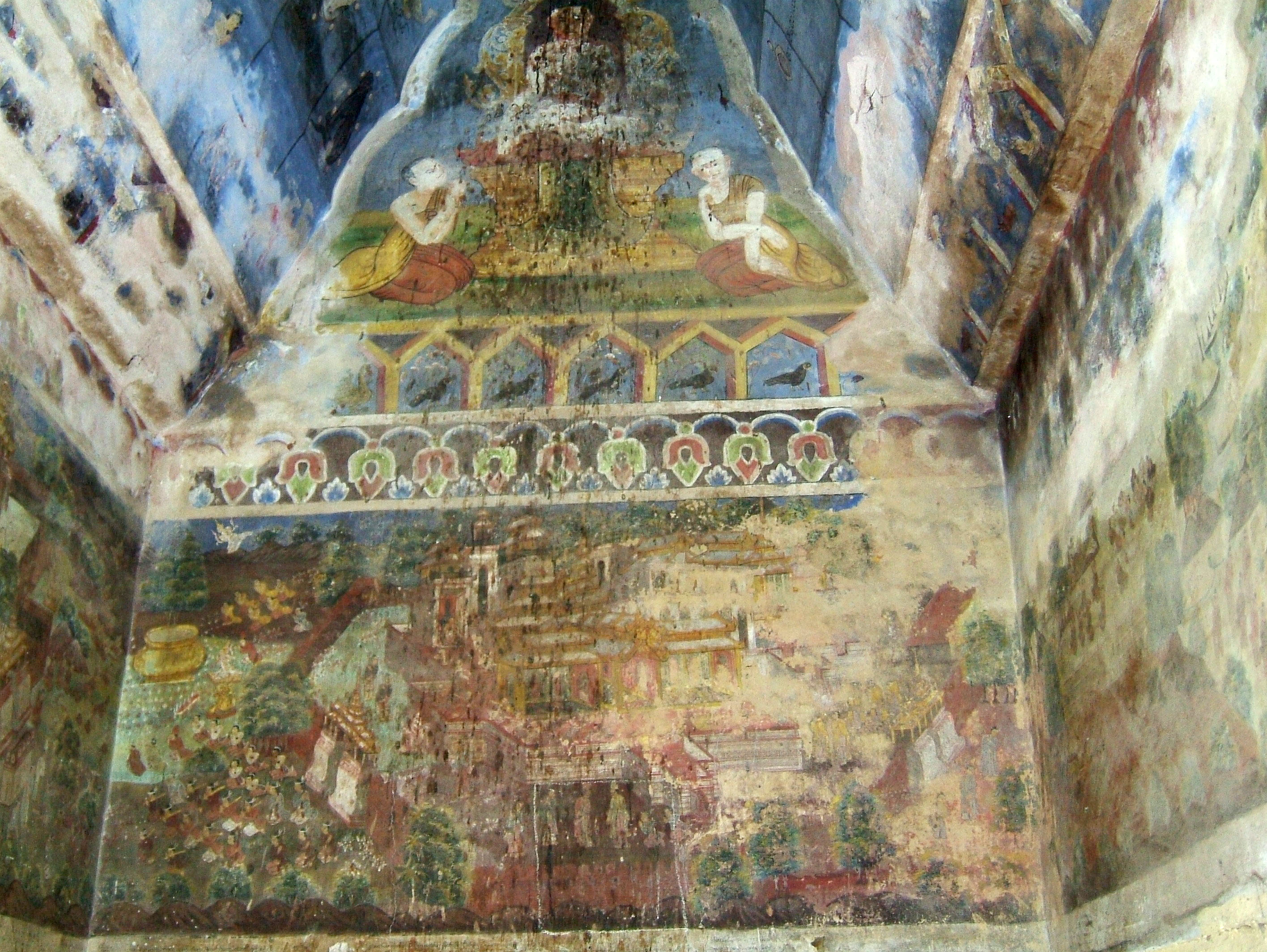 Mandalay Maha Myat Muni pagoda Paintings Nov 2004 03