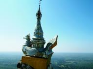 Asisbiz Mandalay Mount Popa stupa stupa decorations Nov 2004 05
