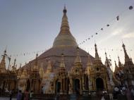 Asisbiz Myanmar Yangon Shwedagon Pagoda at twilight Dec 2009 11