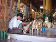 Asisbiz Myanmar Yangon Shwedagon Pagoda entrance Dec 2000 01