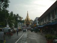 Asisbiz Myanmar Yangon Shwedagon Pagoda entrance Jul 2001 01