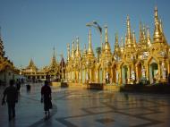 Asisbiz Myanmar Yangon Shwedagon Pagoda main Terrace Dec 2000 11