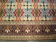 Asisbiz Shwethalyaung Buddha ornate floor tiling Bago 01