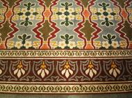 Asisbiz Shwethalyaung Buddha ornate floor tiling Bago 02